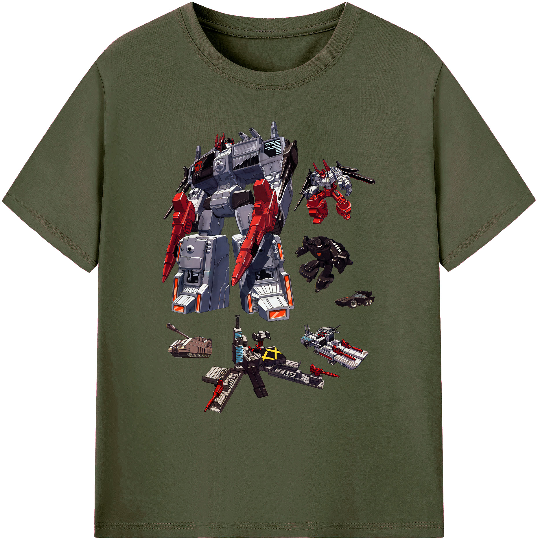 （画像用） Transformers トランスフォーマー 綿100％ メンズ半袖Tシャツ｜肌触りやわらか＆通気性